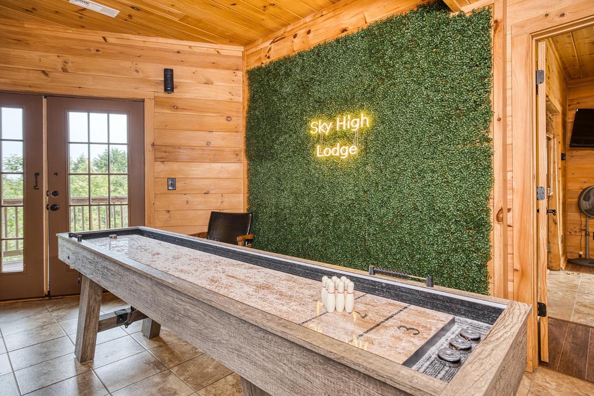 בלו רידג' Sky High Lodge By Bk Stays. Large Cabin. Amazing Views. Game Room. Jacuzzi. Six Bedrooms. Sleeps 12 מראה חיצוני תמונה