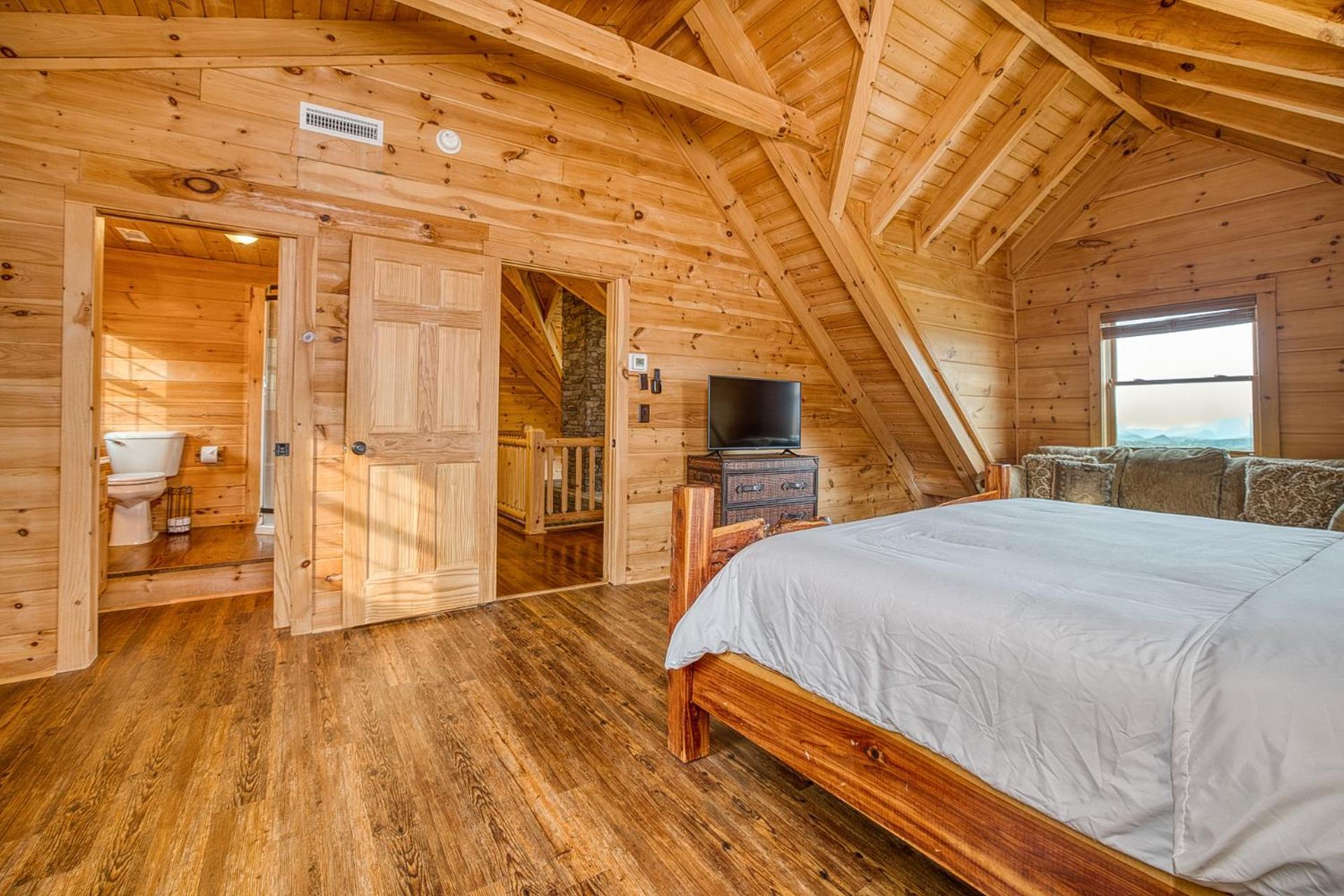 בלו רידג' Sky High Lodge By Bk Stays. Large Cabin. Amazing Views. Game Room. Jacuzzi. Six Bedrooms. Sleeps 12 מראה חיצוני תמונה